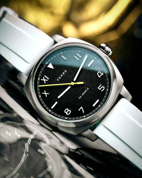 22mm White FKM Rubber Strap